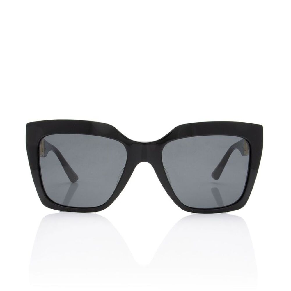 Versace Greca Cutout Square Sunglasses